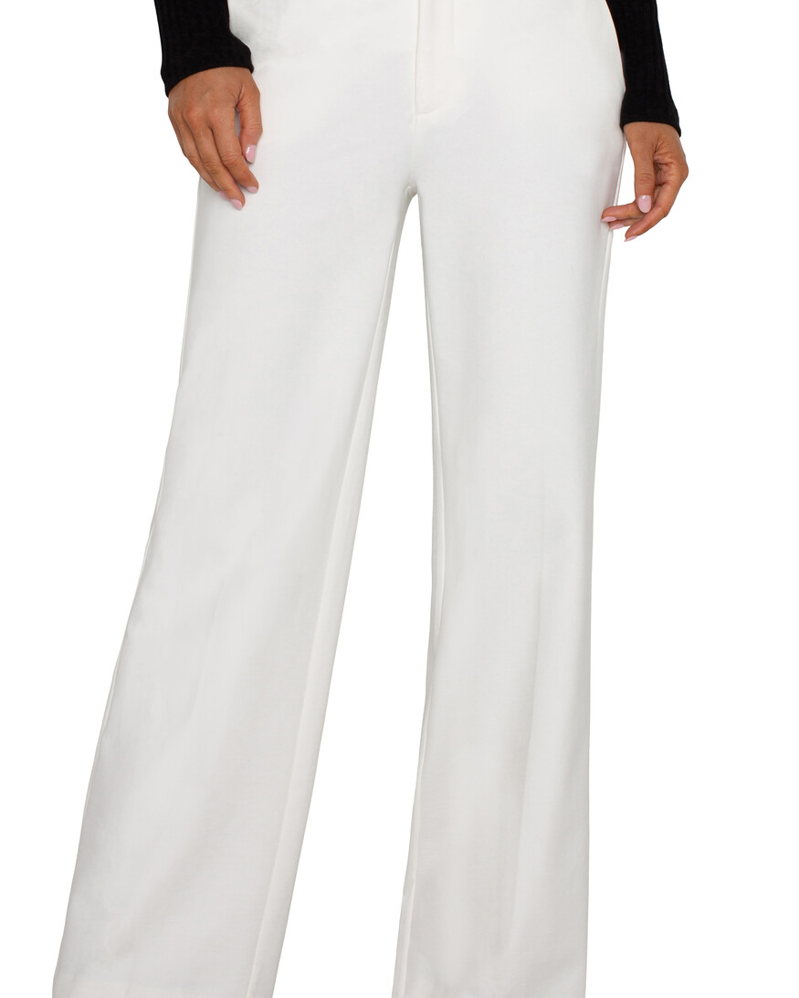 Liverpool Kelsey Crop Wide Leg Trouser