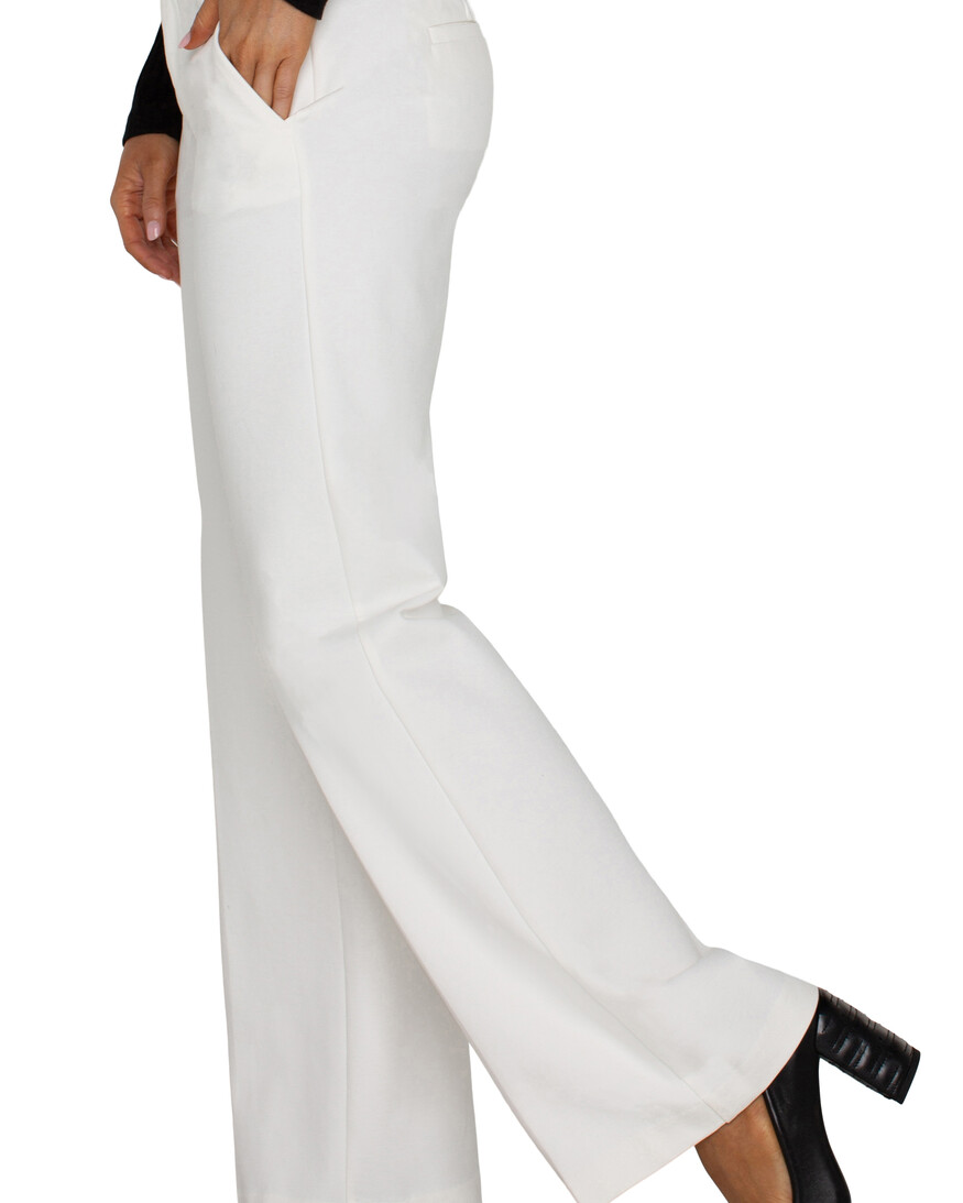 Liverpool Kelsey Crop Wide Leg Trouser