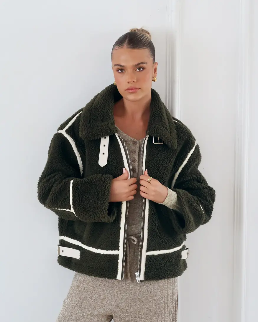 Lost In Lunar Camille Teddy Jacket