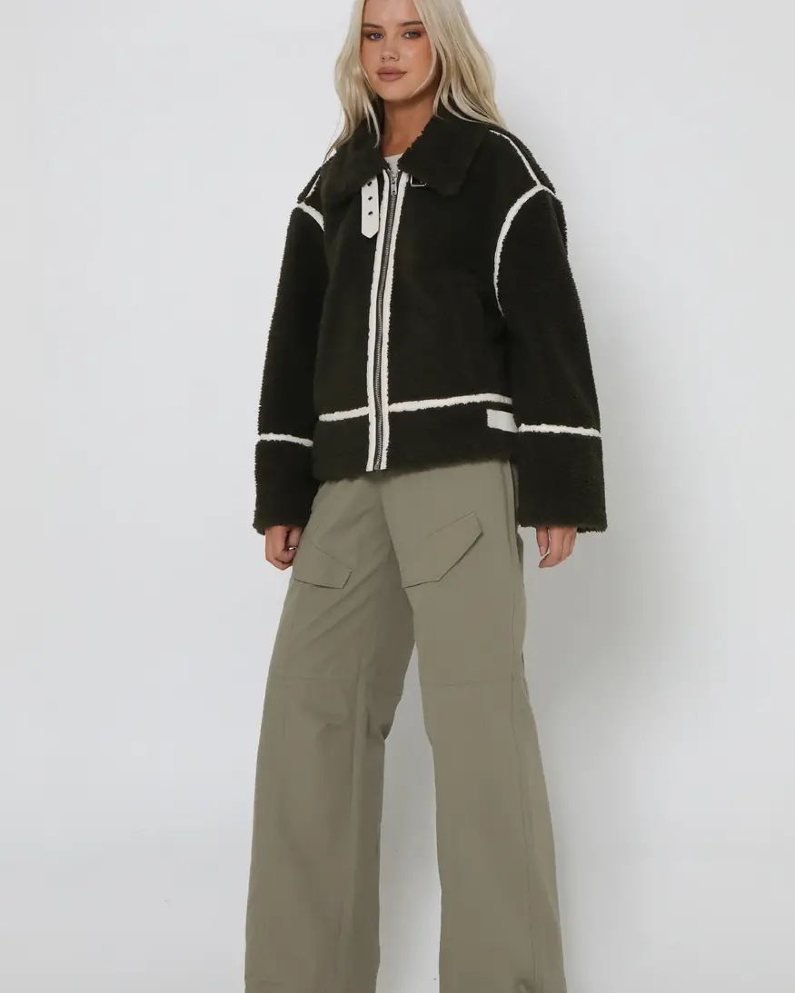 Lost In Lunar Camille Teddy Jacket
