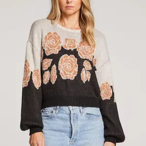 Saltwater Lux Mimi Floral Sweater
