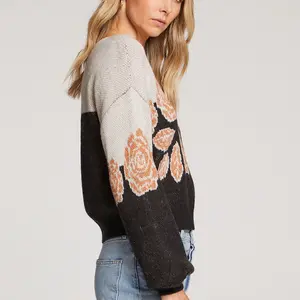 Saltwater Lux Mimi Floral Sweater