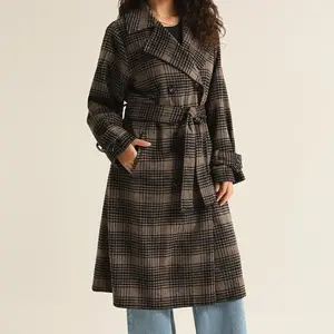 Z-Supply Jackie Plaid Trench