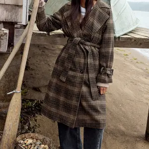Z-Supply Jackie Plaid Trench