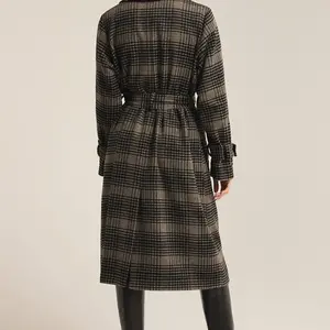 Z-Supply Jackie Plaid Trench