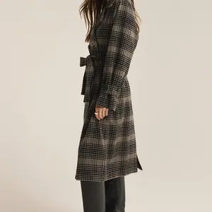 Z-Supply Jackie Plaid Trench