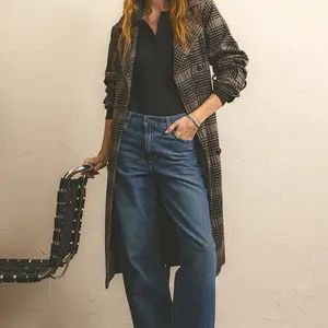 Z-Supply Jackie Plaid Trench