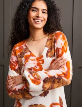 Tribal Rye 2-Ways Sweater
