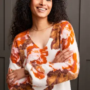 Tribal Rye 2-Ways Sweater