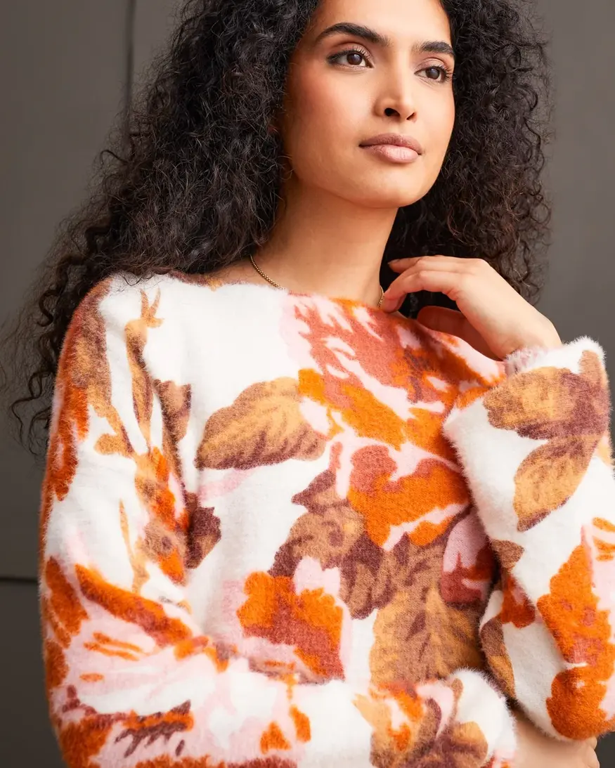 Tribal Rye 2-Ways Sweater