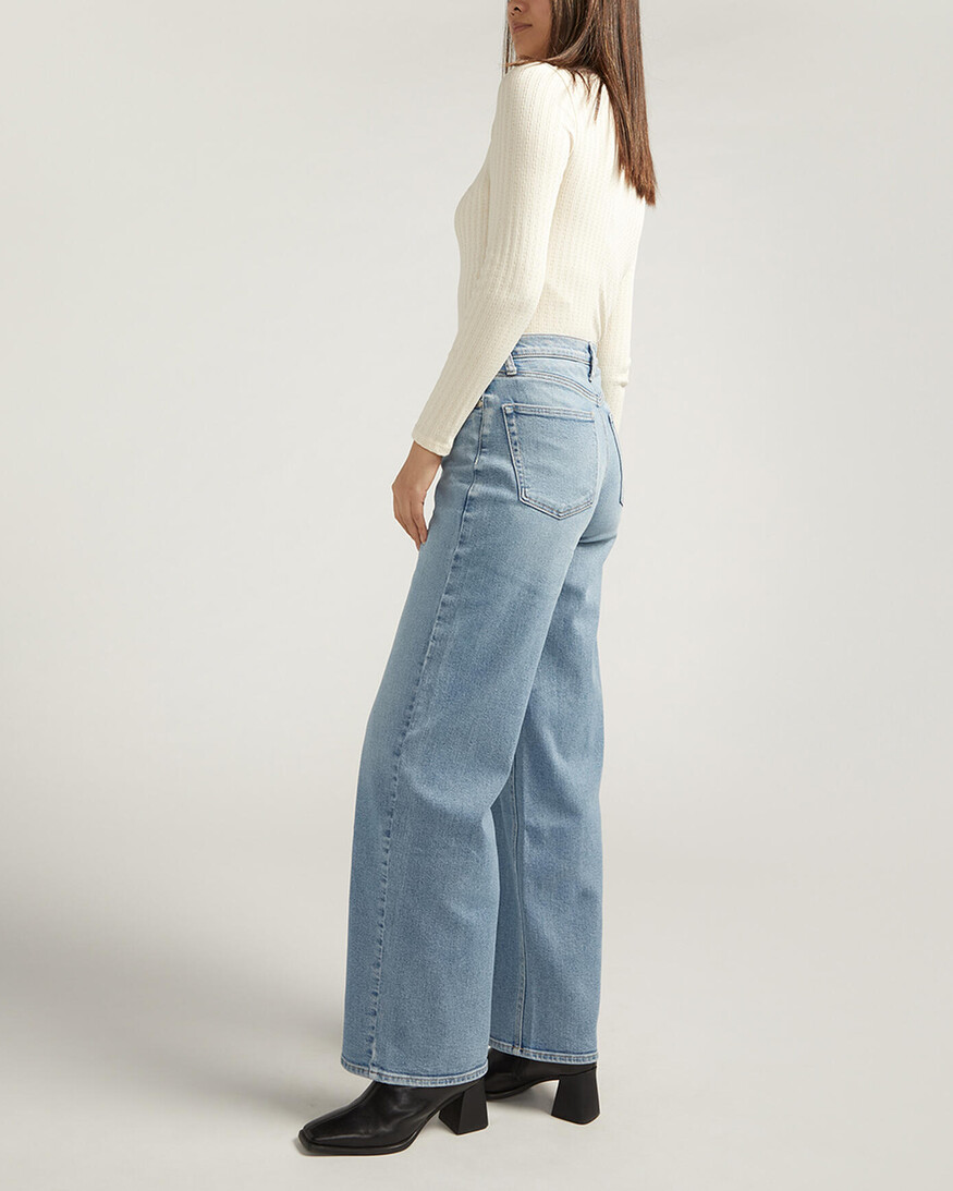 Silver Jeans - For Us V Front Wide Leg