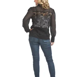 Papillon Wylie Lace Button Up