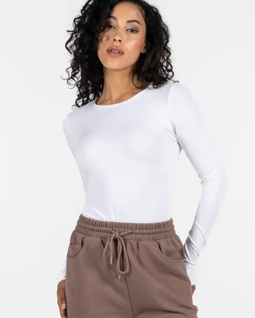 Cest Moi Bamboo Long Sleeve Top