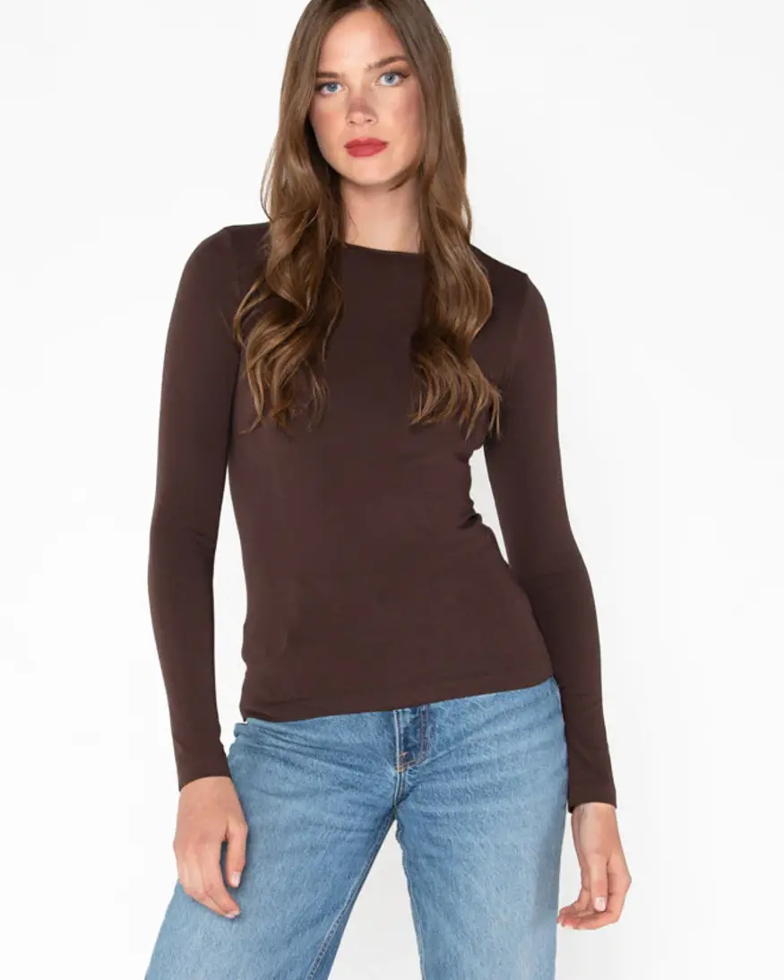Cest Moi Bamboo Long Sleeve Top