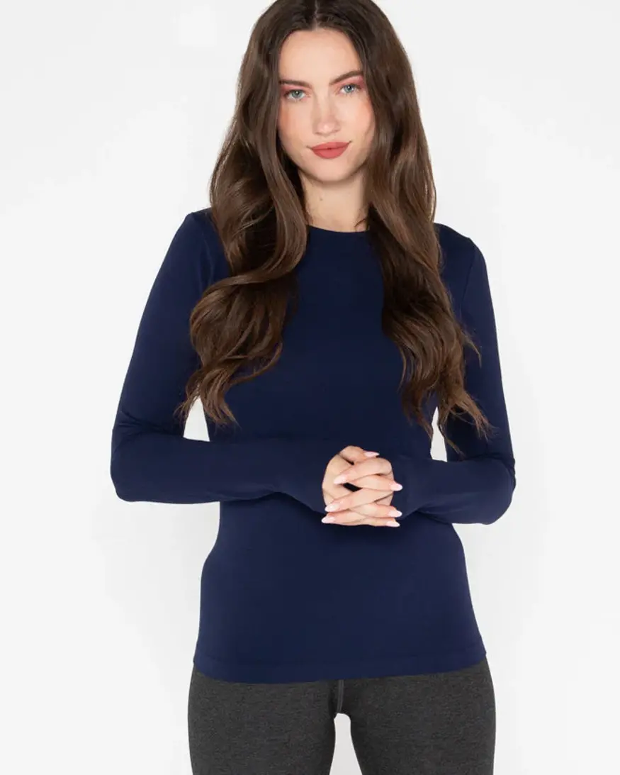 Cest Moi Bamboo Long Sleeve Top
