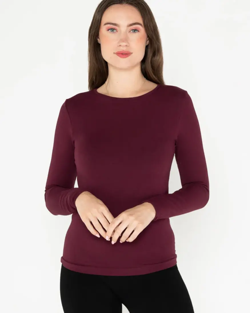 Cest Moi Bamboo Long Sleeve Top
