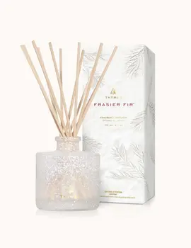 Thymes FFir Flocked Reed Diffuser