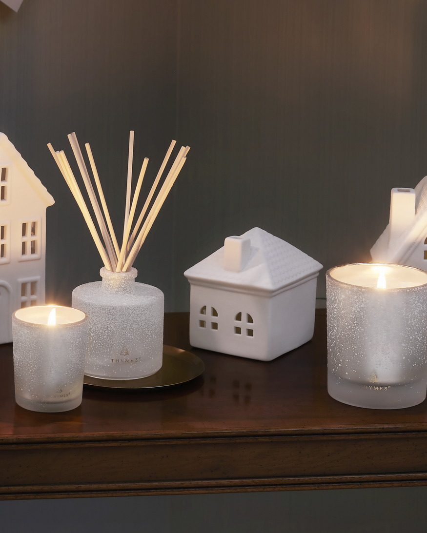 Thymes FFir Flocked Reed Diffuser
