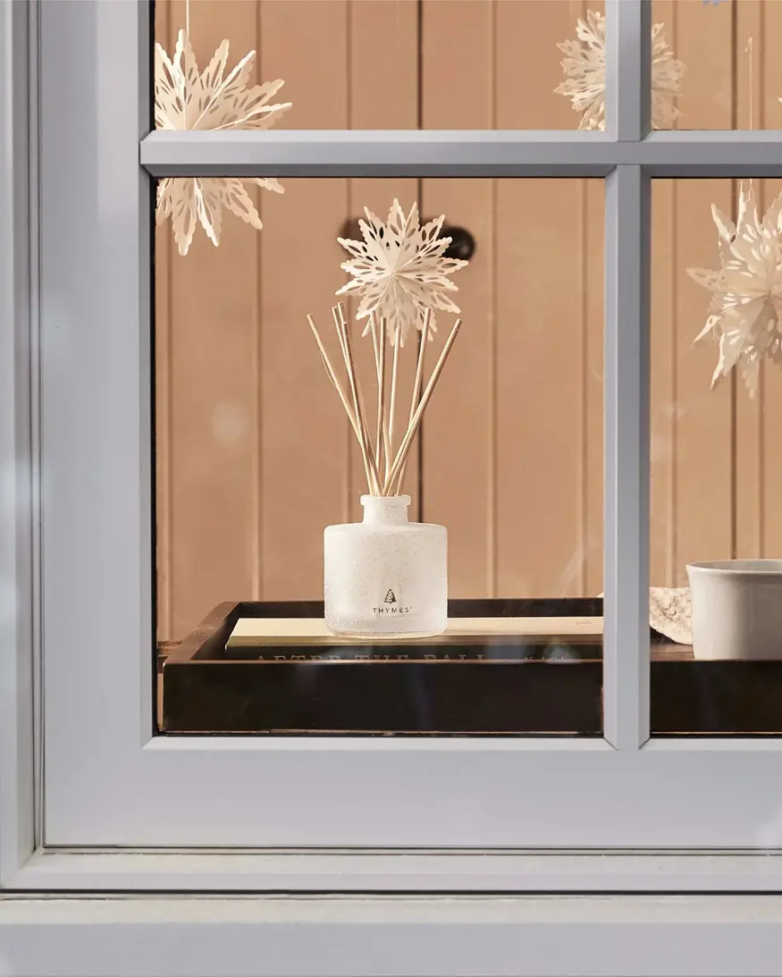 Thymes FFir Flocked Reed Diffuser