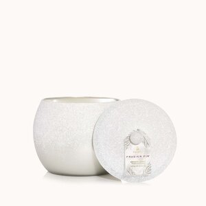 Thymes Flocked Novelty Candle