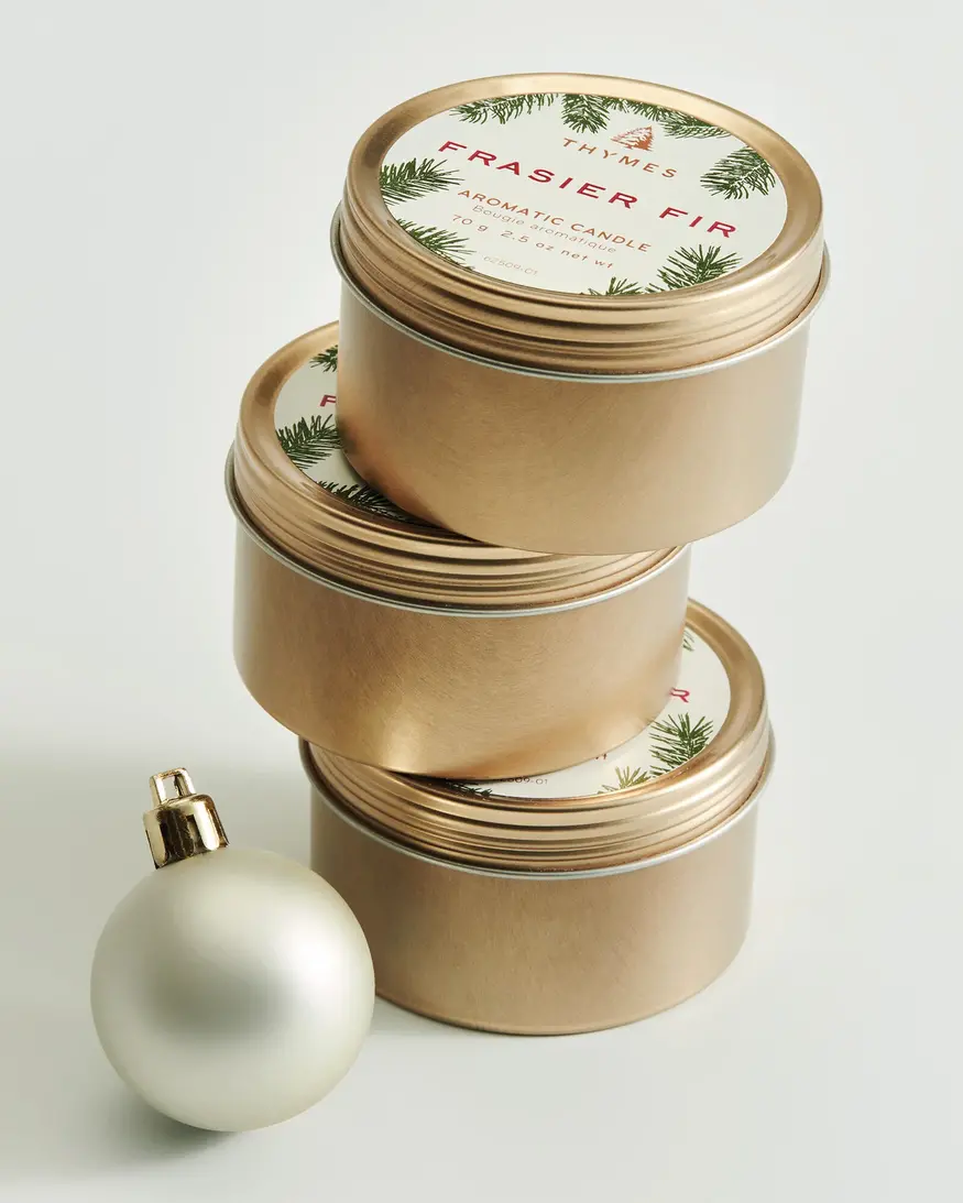 Thymes FFir Travel Tin Candle