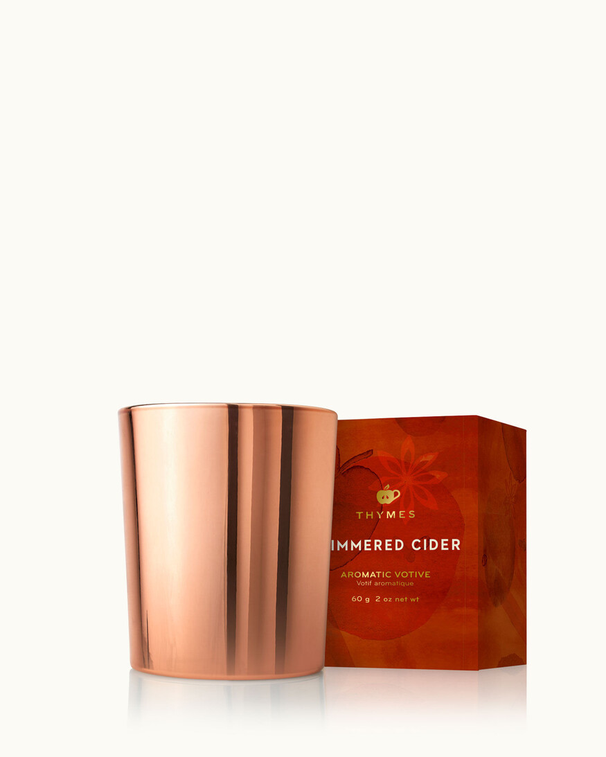 Thymes SCi Metallic Votive Candle