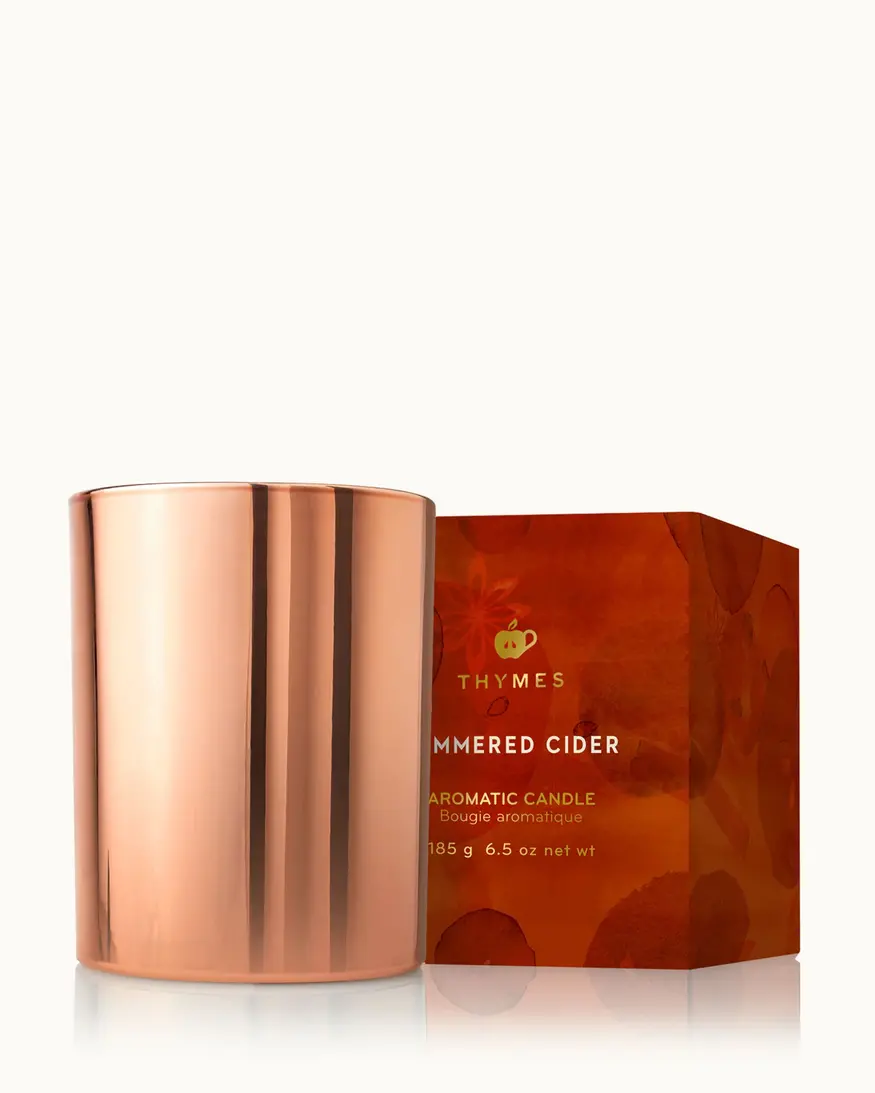 Thymes SCi Metallic Poured Candle