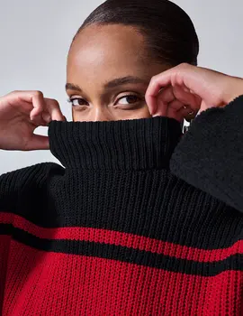 Sanctuary Stay Cozy Stripe Sweater