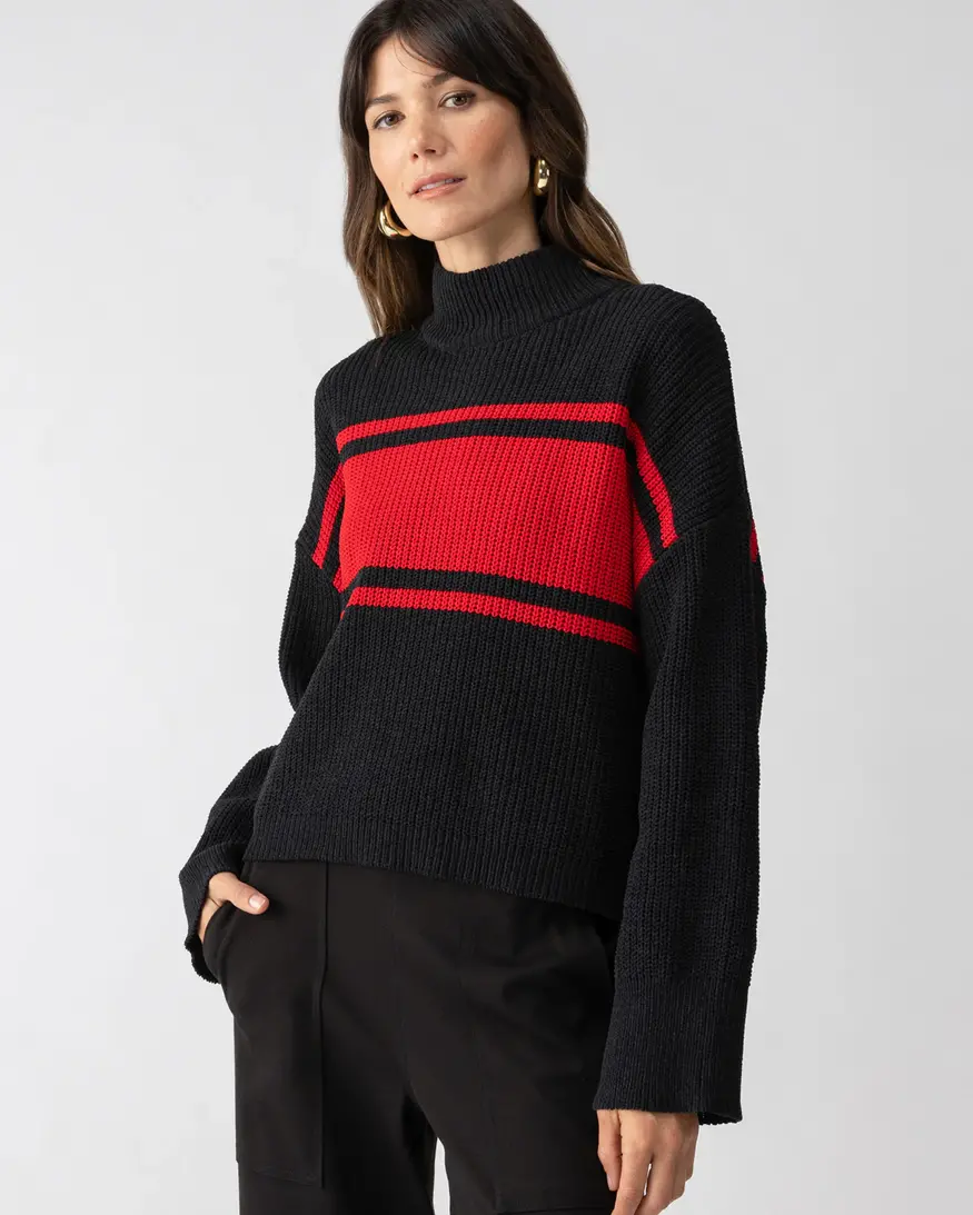 Sanctuary Stay Cozy Stripe Sweater