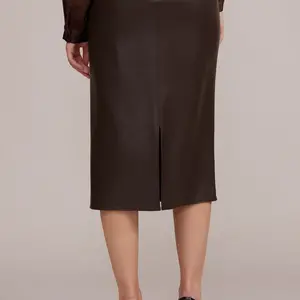 Lucy Paris Ello Faux Leather Skirt