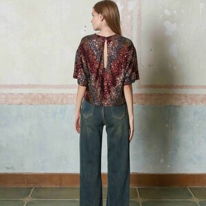 Trinity Sequin SS Top