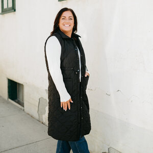 Papillon Drawstring Waist Vest