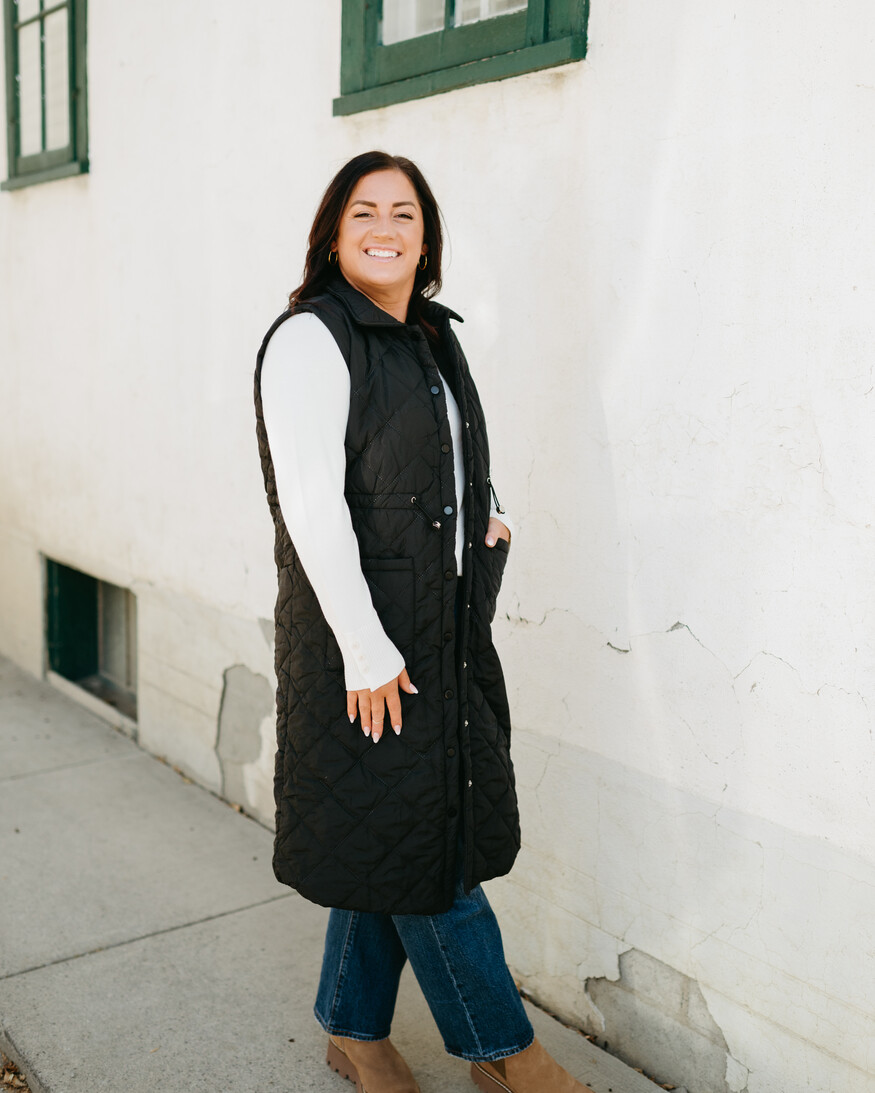 Papillon Drawstring Waist Vest