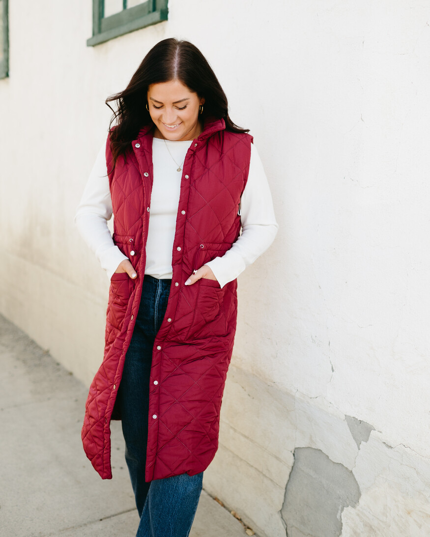 Papillon Drawstring Waist Vest