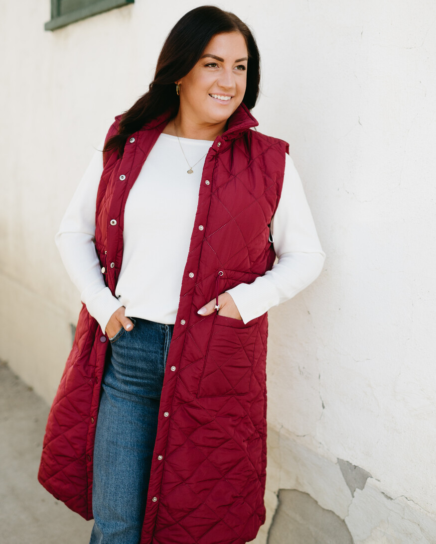 Papillon Drawstring Waist Vest