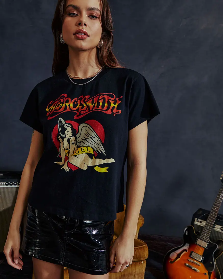 Chaser Areosmith Angel Tee