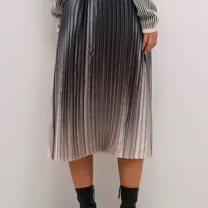Cream Rana  Plisse Skirt