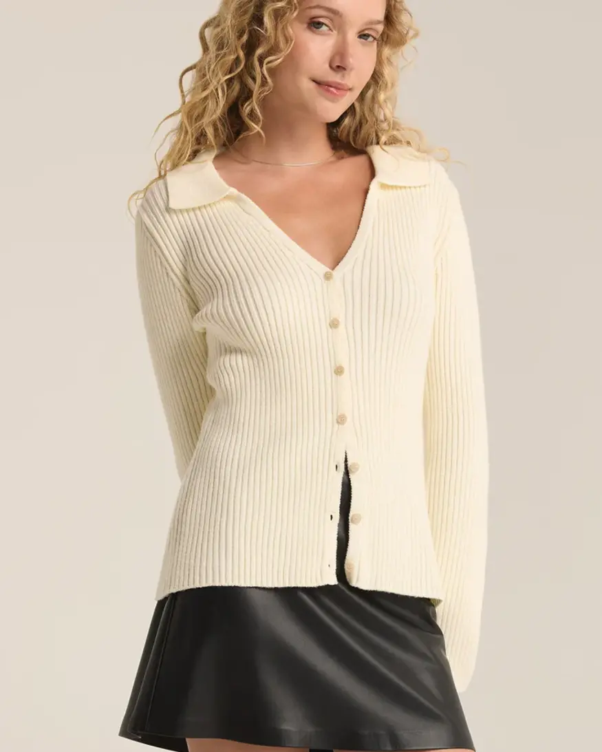 Z-Supply Rina Button Up Sweater
