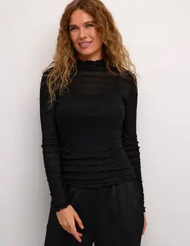 Kaffe Becca LS Lace Tee