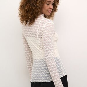 Kaffe Becca LS Lace Tee