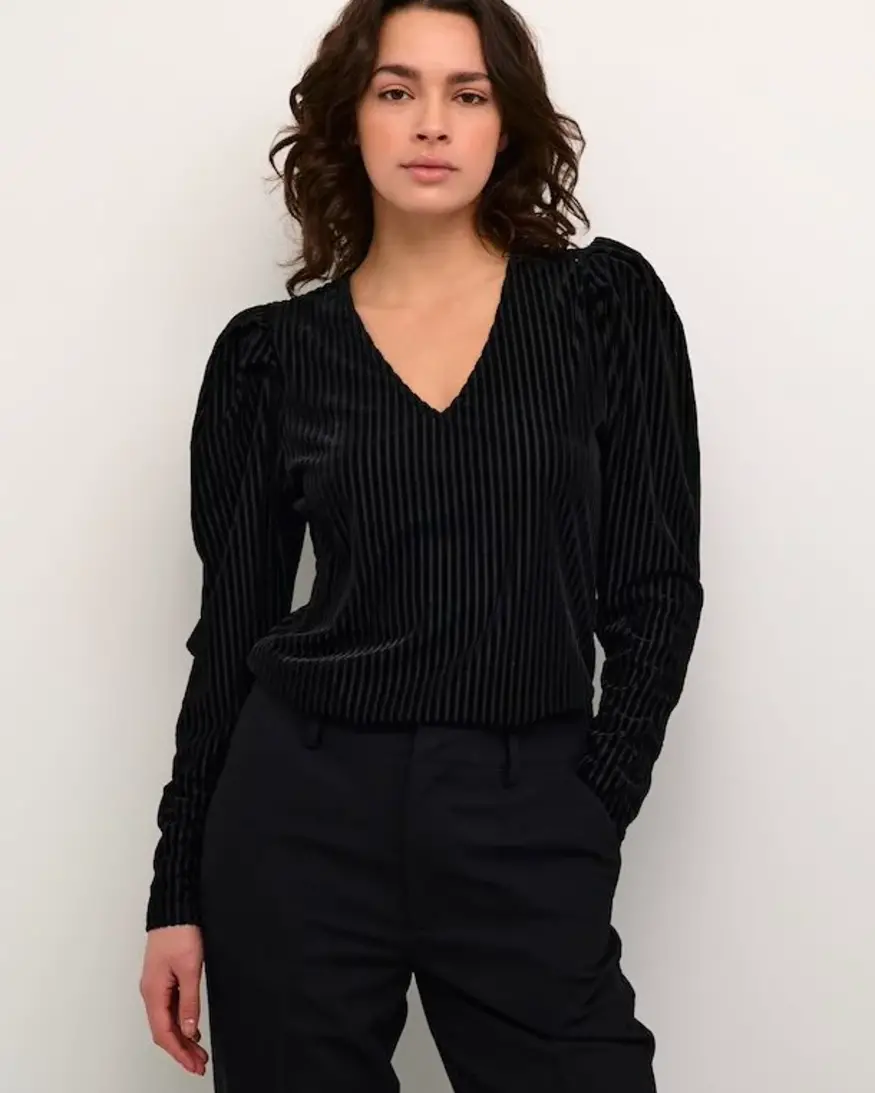 Kaffe Caca LS Top