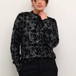 Kaffe Grit Sequin Blouse