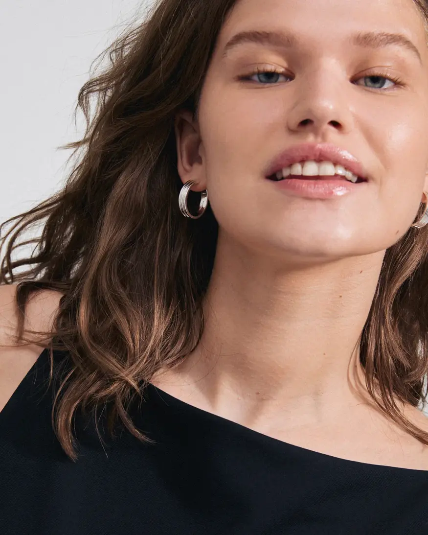 Pilgrim Bennett Hoop Earring