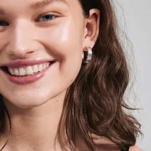 Pilgrim Bennett Hoop Earring