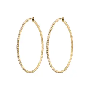 Pilgrim Sidney Crystal Hoop