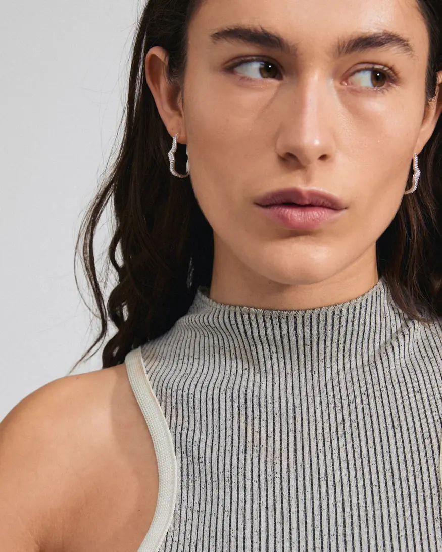 Pilgrim Connect Crystal Earrings