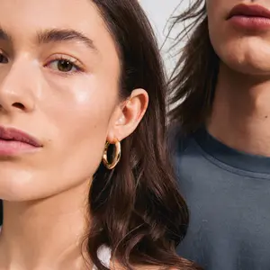 Pilgrim Believe Hoop Earring