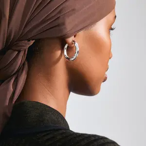 Pilgrim Believe Hoop Earring