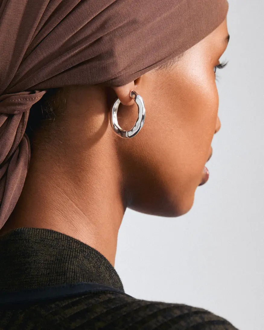 Pilgrim Believe Hoop Earring