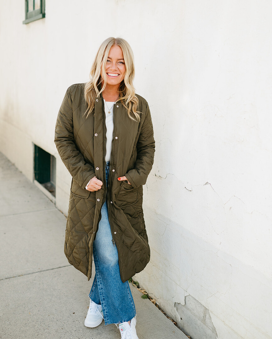 Papillon Whirling Quilted Jacket
